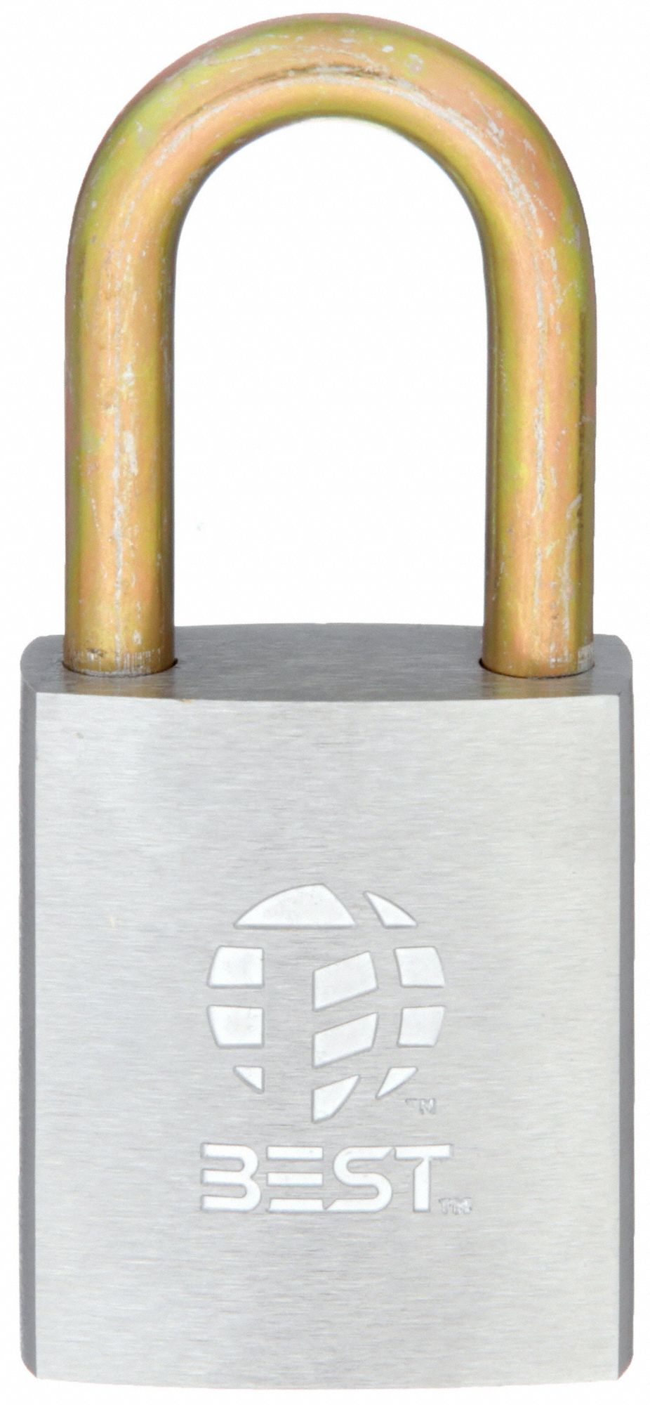 Padlock: 1 1/2 in Vertical Shackle Clearance, 7/8 in Horizontal Shackle Clearance, SFIC, BEST