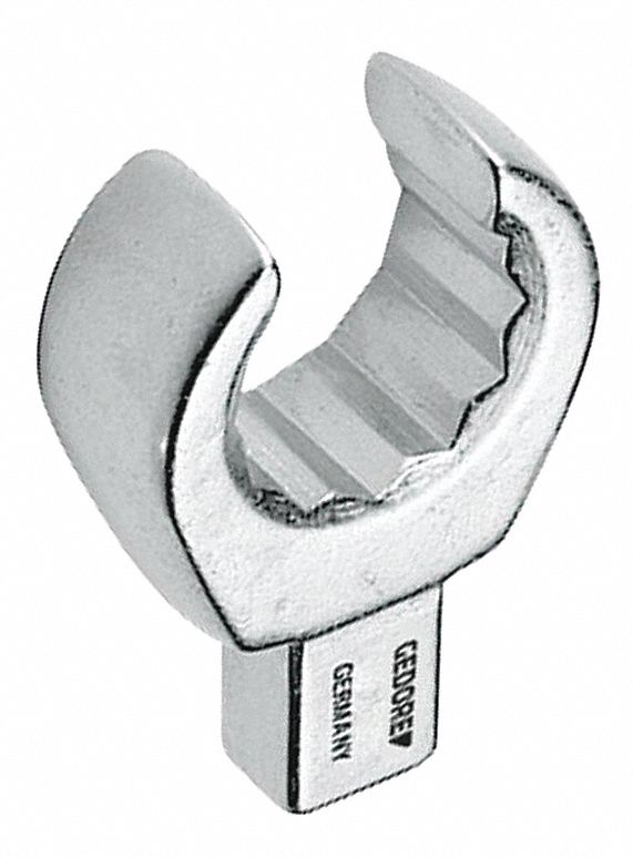 Interchangeable Torque Wrench Head: 9mm x 12mm Drive Size, 11 29/32 mm Size