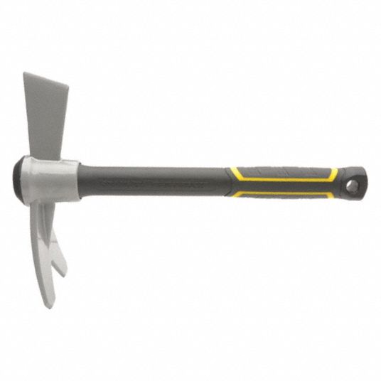 STANLEY Garden Hoe with 12 in Plastic Handle - 425R89|BDS7237 - Grainger