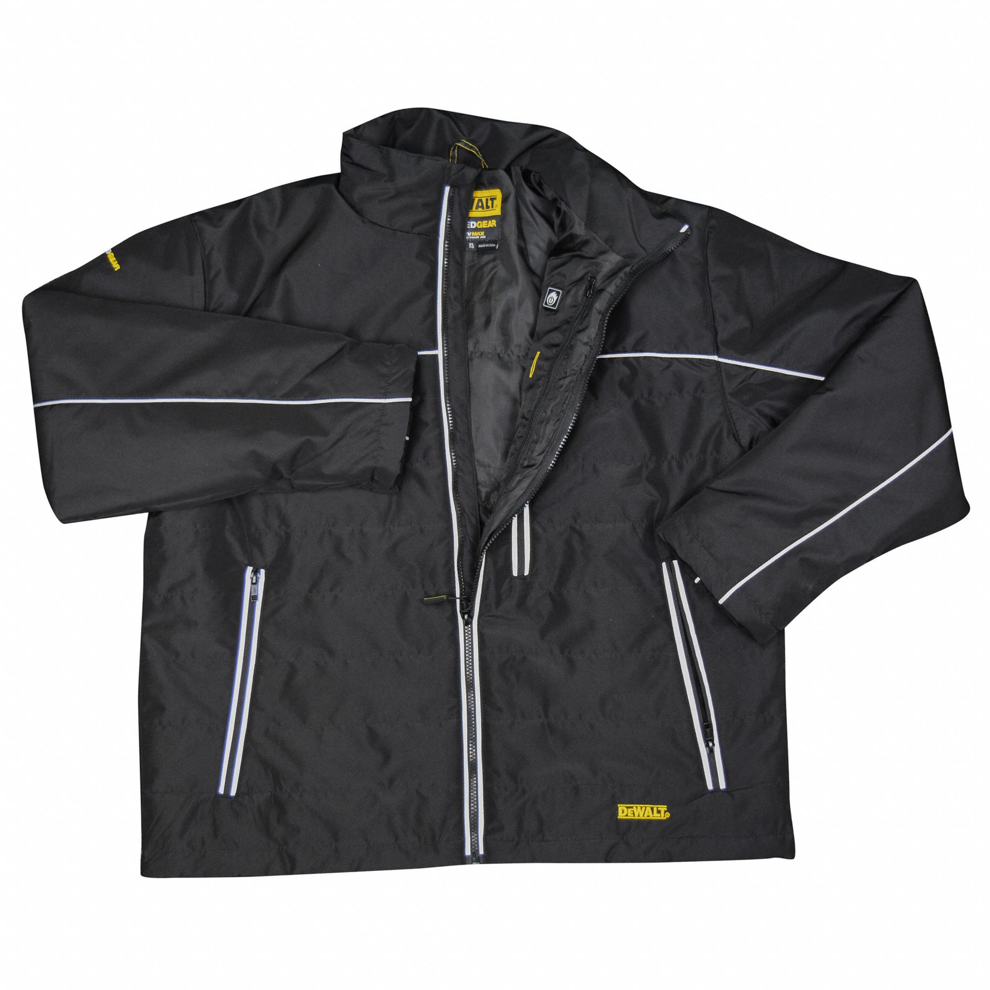how to wash dewalt heated jacket