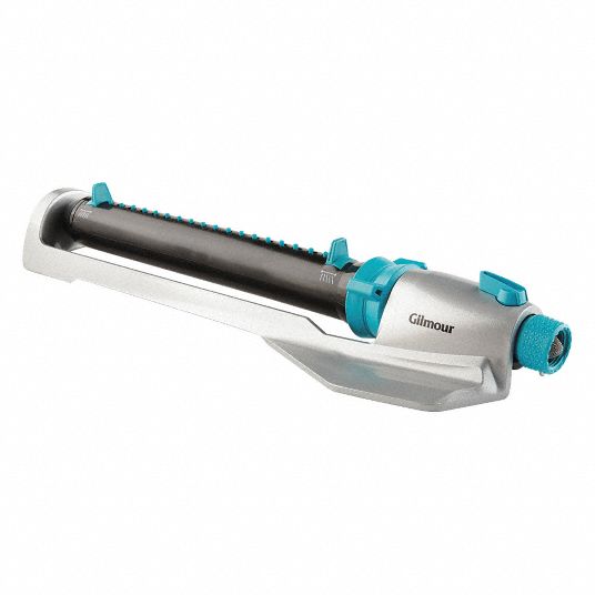 GILMOUR, 3900 sq ft, Oscillating Sprinkler, Oscillating Sprinkler 425Y098830331011 Grainger