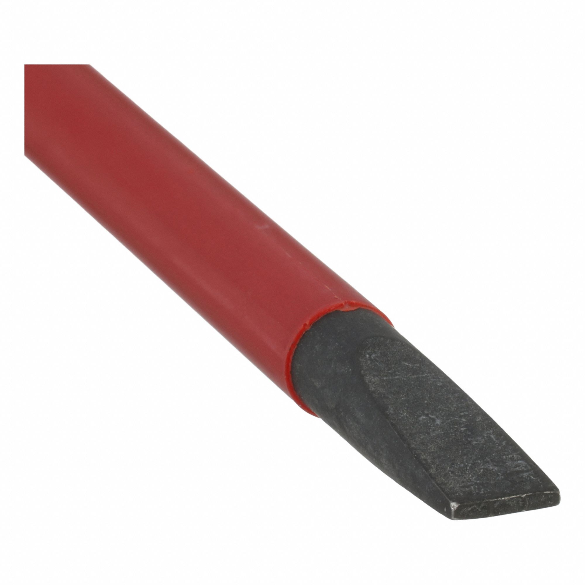 Insulated Slotted Screwdriver: VDE, Alloy Steel, 5/32 in Tip Size, Long Lg, 4 in Shank Lg