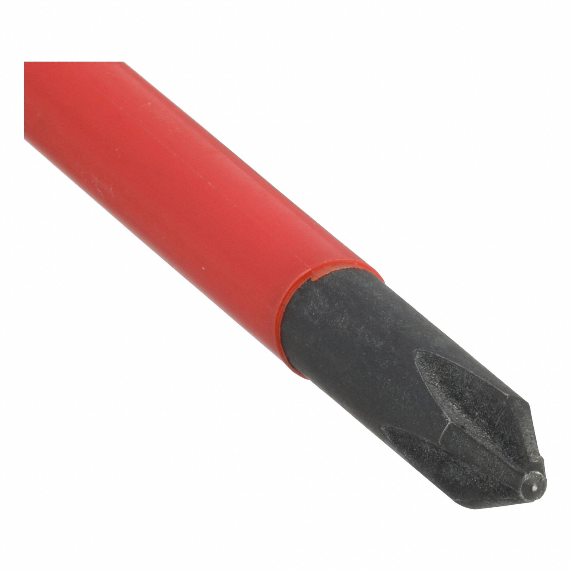 Insulated Phillips Screwdriver: VDE, Long Lg, Not ESD Safe, Not Tether Capable, Insulated