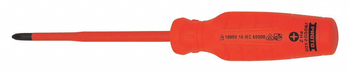 SCREWDRIVER,PHILLIPS TIP,#2 SIZE