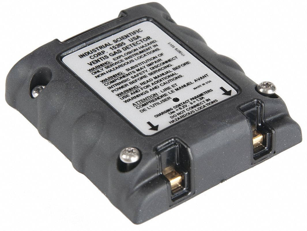 3.7V DC Li-Ion Battery Pack, Black, 1 EA