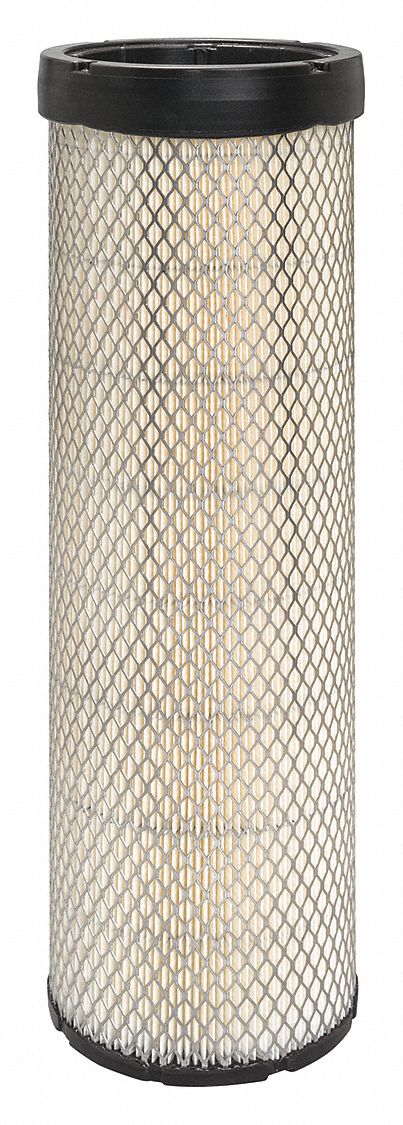 Automotive Air Filter: Round-Oval, Engine, Round, Radial Seal, 18 5/16 in Overall Ht
