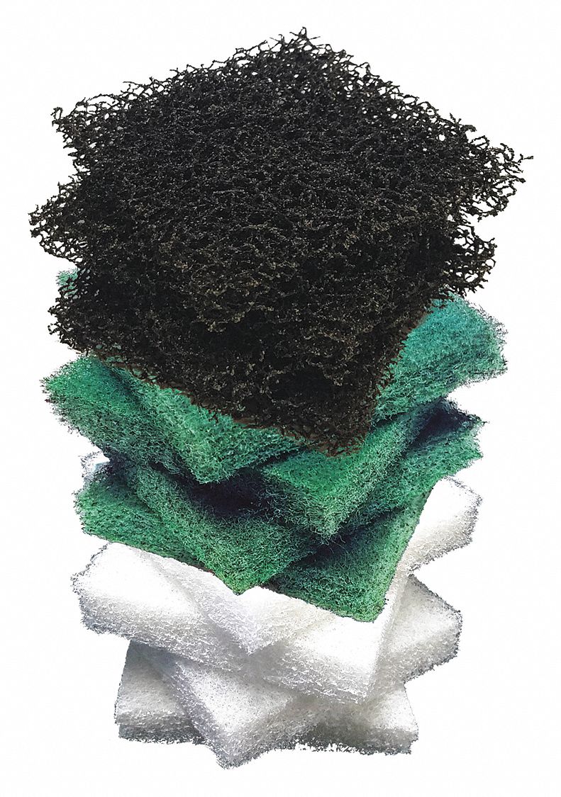 Scrubbing Pad: Scrubbing Pad, Steam Cleaner, 3 in Overall Lg, 426A36/426A37