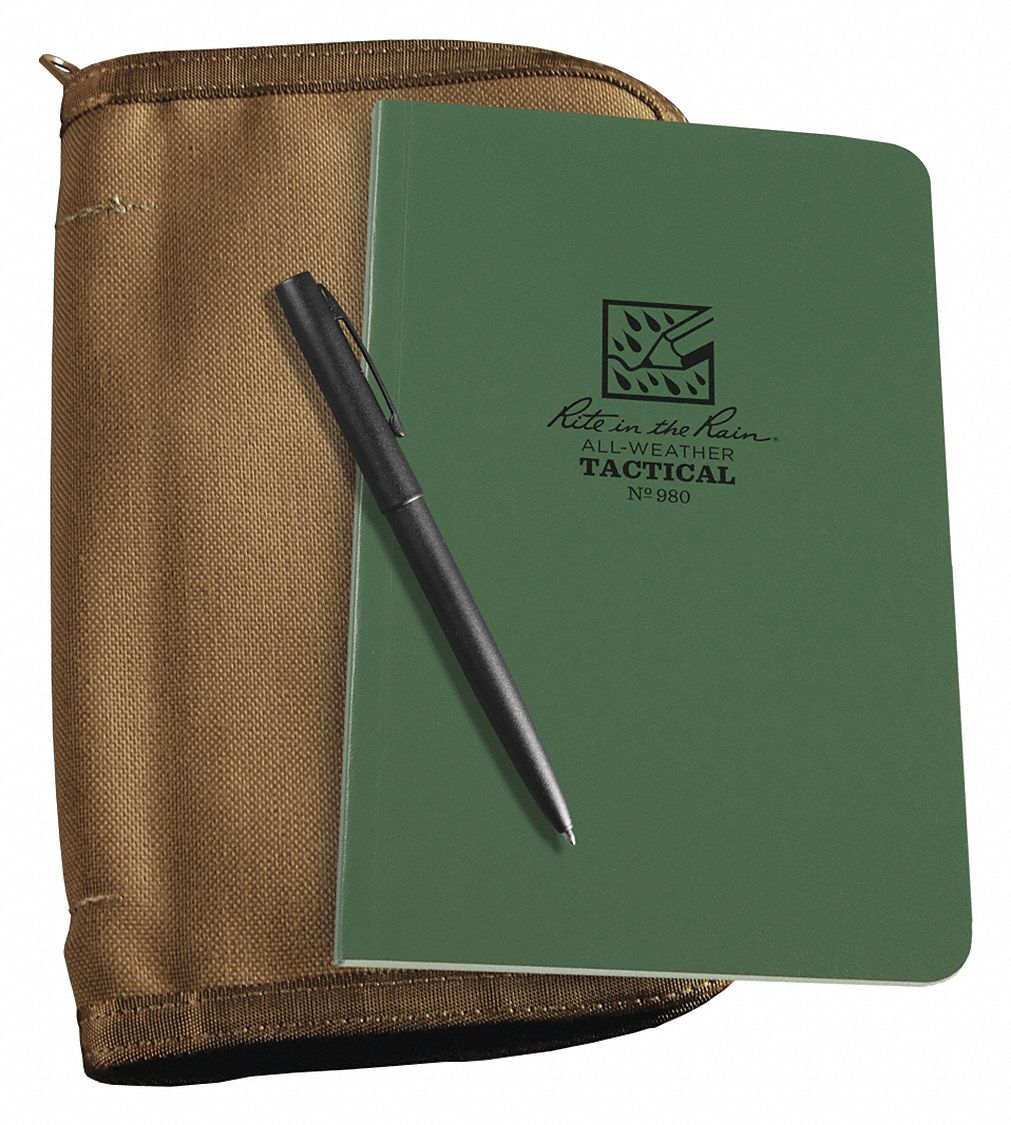 NOTEBOOK KIT,80 SHEETS,GREEN