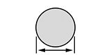 Grainger Hc02755925xxxmm  Boule de précision, 7 mm de diamètre