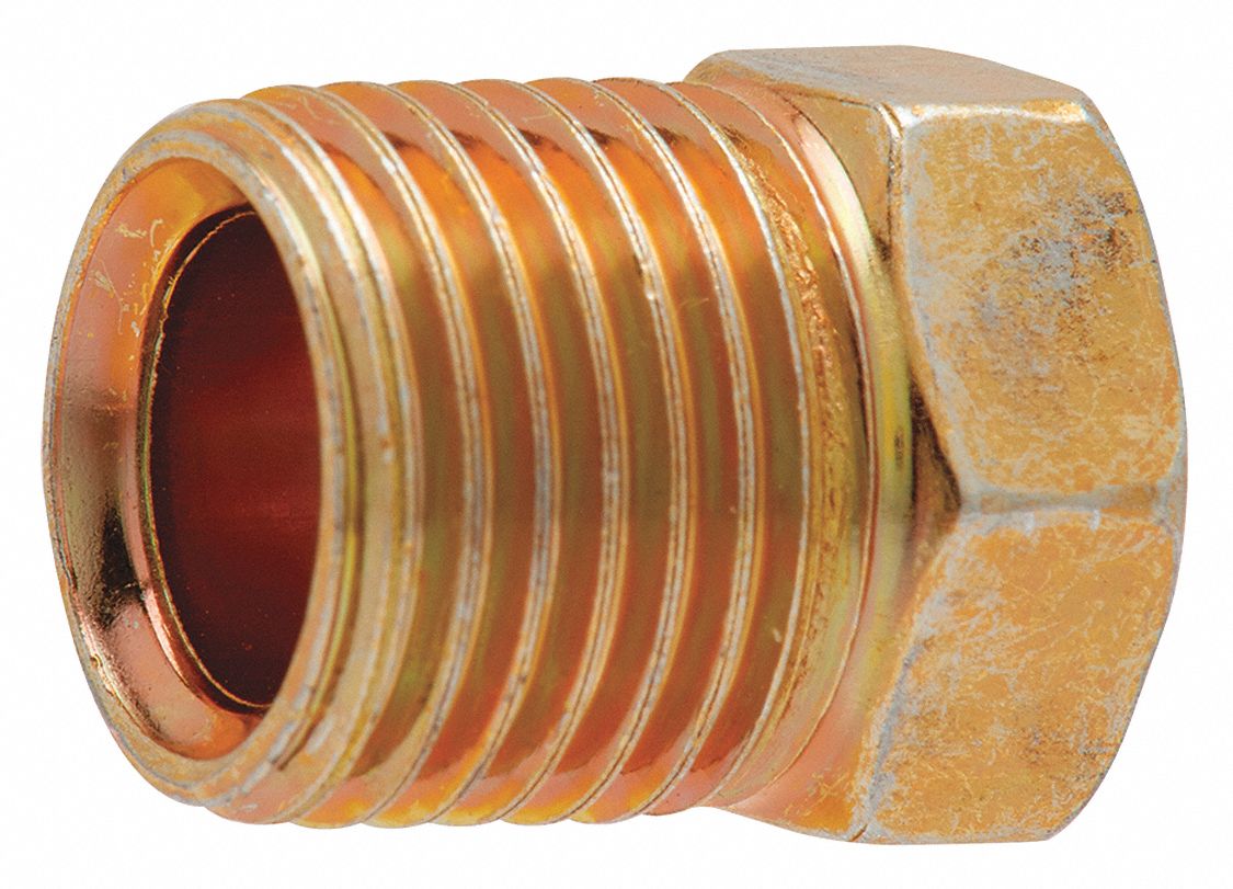 Male Tube Nut 12 20 Thread Size Pk2