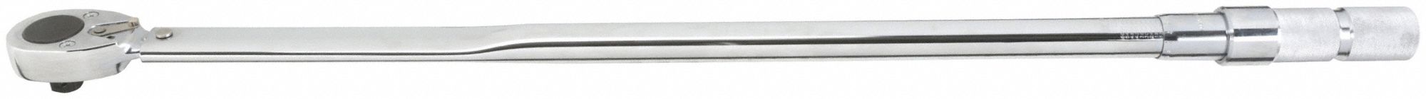 PROTO, Foot-Pound, 3/4 in Drive Size, Micrometer Torque Wrench 426F16| J6018AB Grainger
