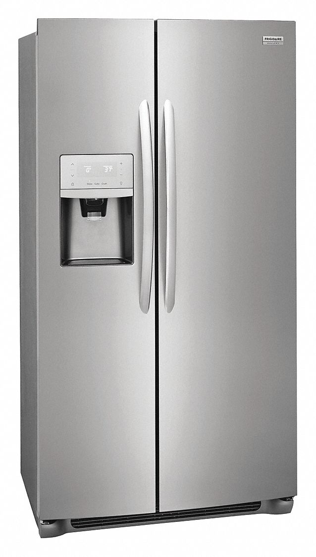 FRIGIDAIRE FGSS2635TF Refrigerator and Freezer,Side by ...