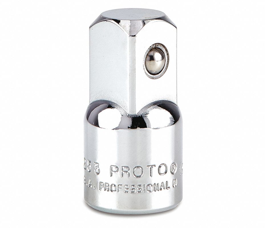PROTO Adaptador para Dado, Acero, Cromado,3/8