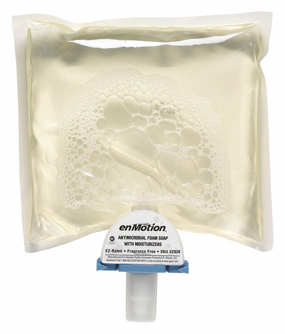 Foam, Dye Free, Hand Soap 426K0842820 Grainger