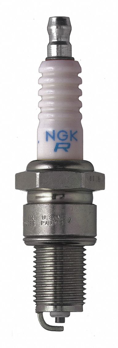 Spark Plug: Resistor Plug, 0.036 in Gap Size, Platinum, GCOM, 1 Ground Electrode, Std