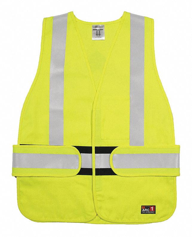 High Visibility Vest, Yellw/Grn, Universal