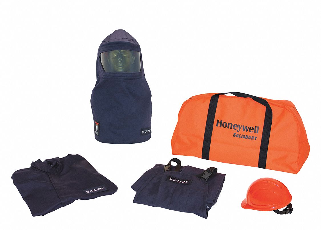 SALISBURY Arc Flash Protection Clothing Kit, Navy 426M90SK20XLSPL