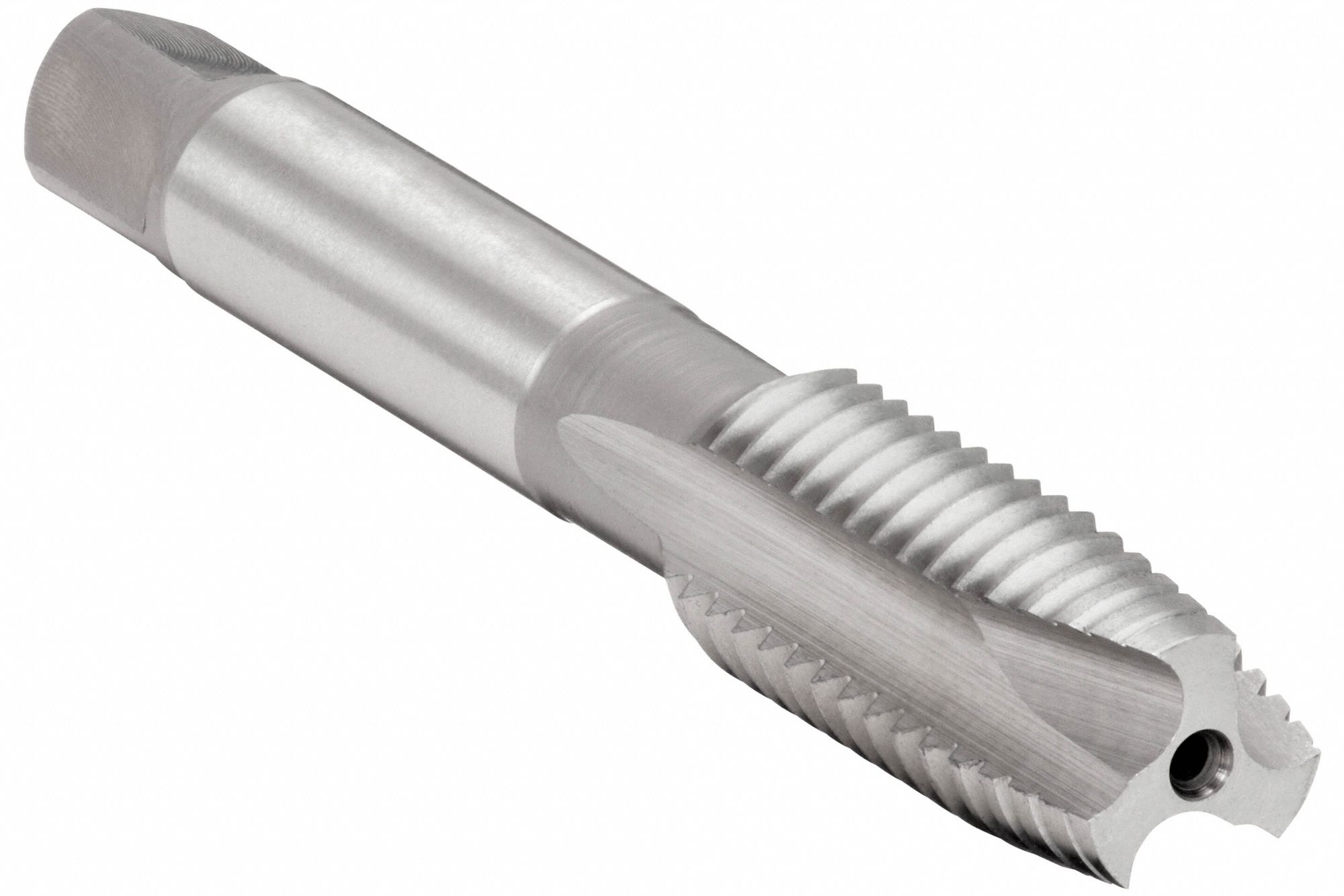 Spiral Point Tap: M8x1.25 Thread Size, 19.00 mm Thread Lg, 63.00 mm Overall Lg, Plug