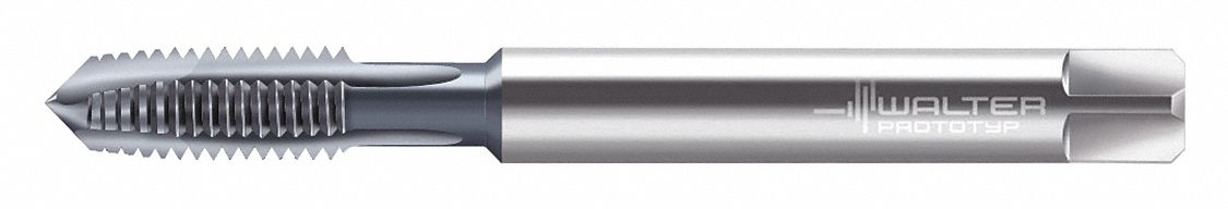 Screw Thread Insert STI Tap: #10-32 Thread Size, 16.00 mm Thread Lg, Plug, 3 Flutes