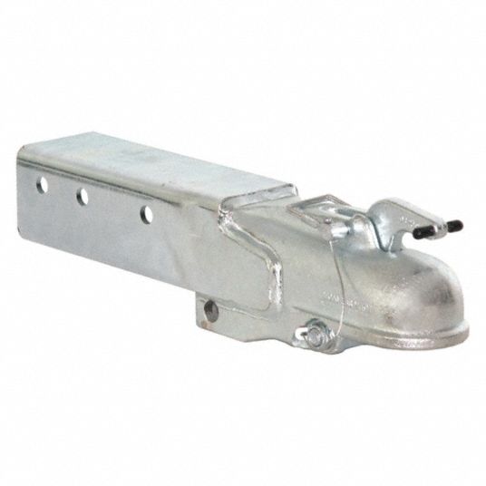 BUYERS PRODUCTS Class IV Trailer Coupler, 10,000 lb Capacity GVW, Zinc Plated Finish, 2 in Ball