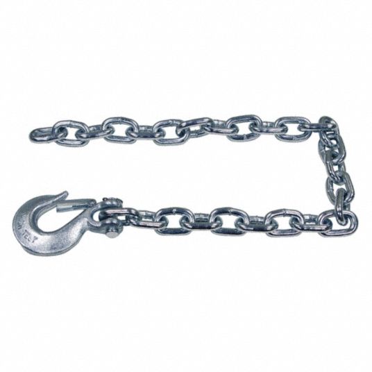 BUYERS PRODUCTS, Slip Hook Attachment, Heavy Duty, Safety Chain -  426U66