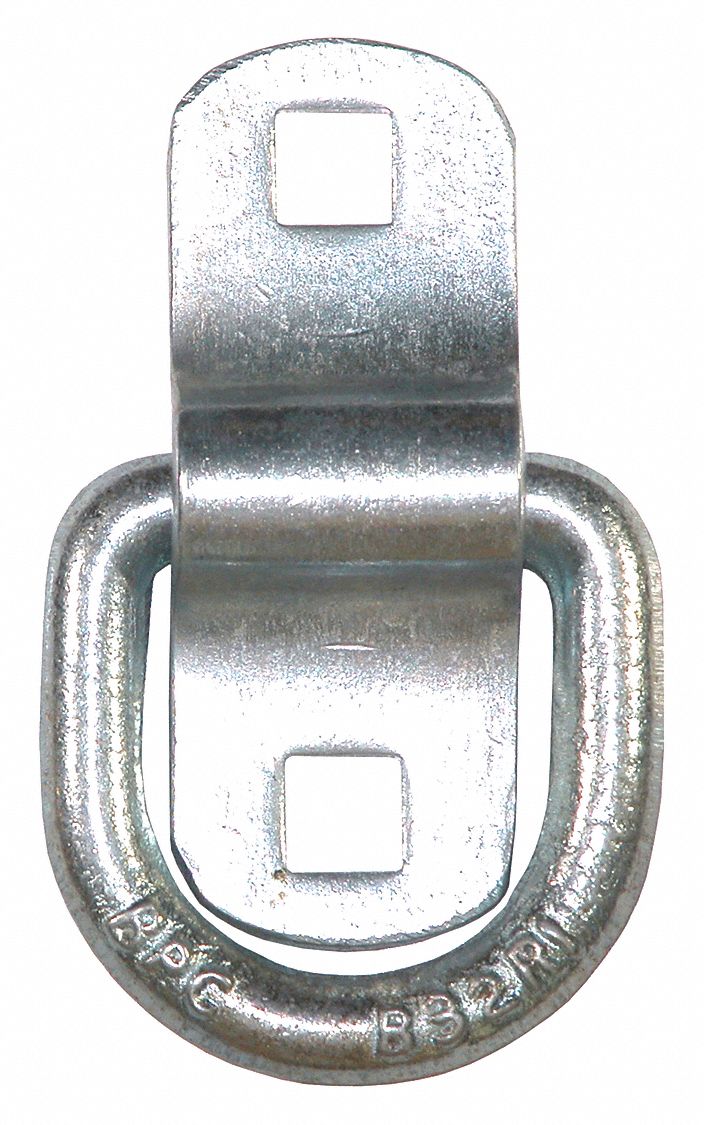 BUYERS PRODUCTS, 3/8 in Ring Dia., 6,000 lb Capacity GVW, Rope Ring