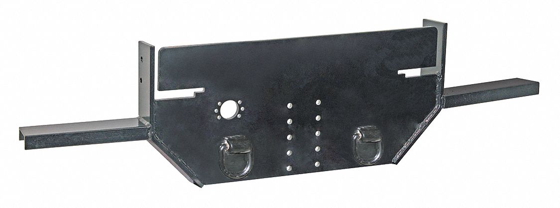 Hitch Plate: 62 in Overall Lg, 34 1/4 in Overall Wd, 17 1/4 in Ht, 1/2 in Thick