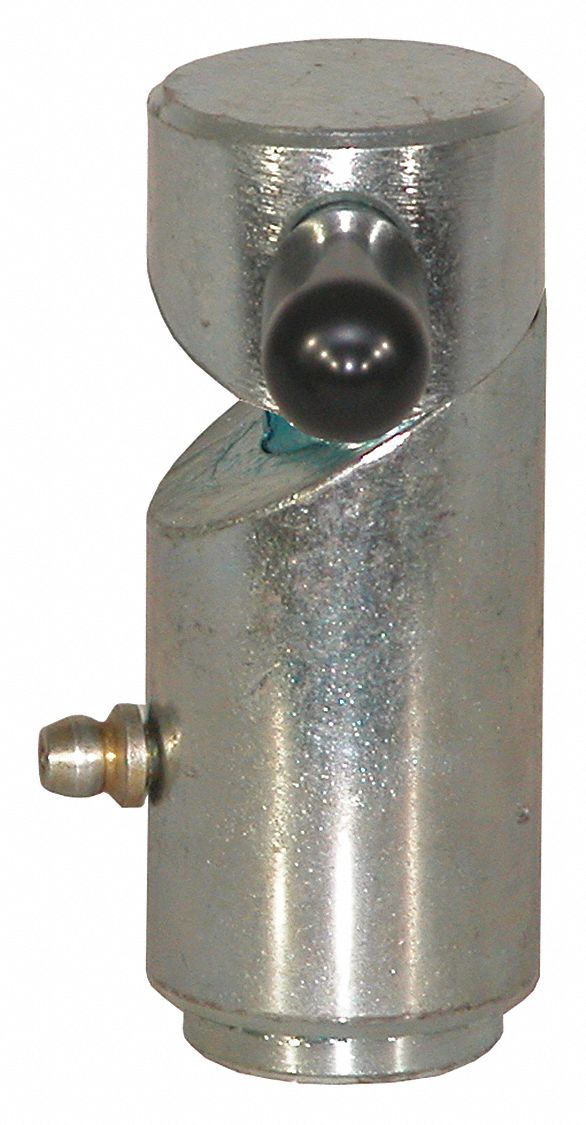 Plunger Pin: Zinc Plated, 6 3/8 in Overall Lg, 4 1/2 in Overall Wd
