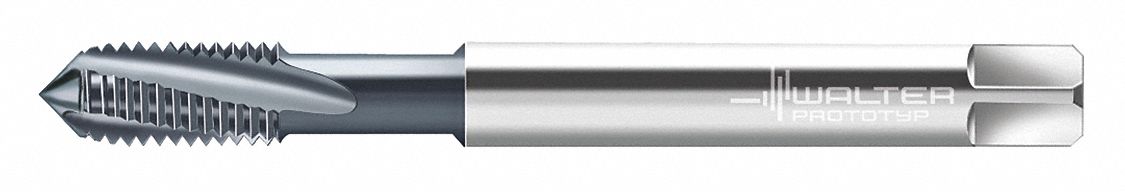 Walter Prototyp Spiral Flute Tap Thread Size 1 4 Unc Overall Length 63 50 Mm High Speed Steel Ticn 427m41 Unc1 4 Grainger