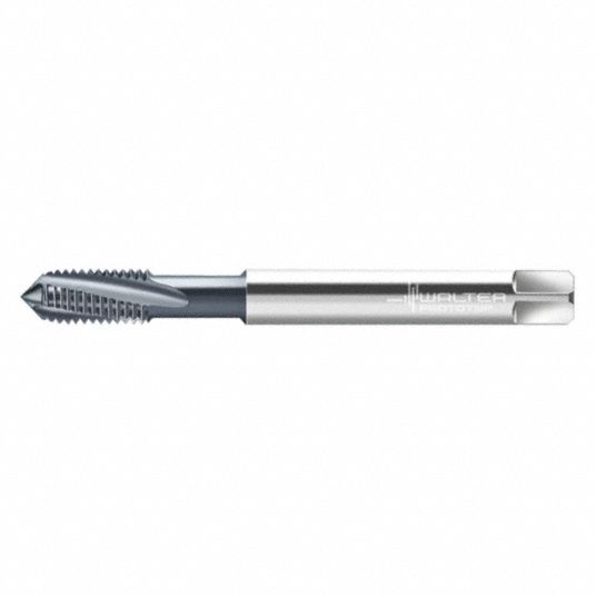 Walter Prototyp Spiral Flute Tap Thread Size 1 4 Unc Overall Length 63 50 Mm High Speed Steel Ticn 427m41 Unc1 4 Grainger