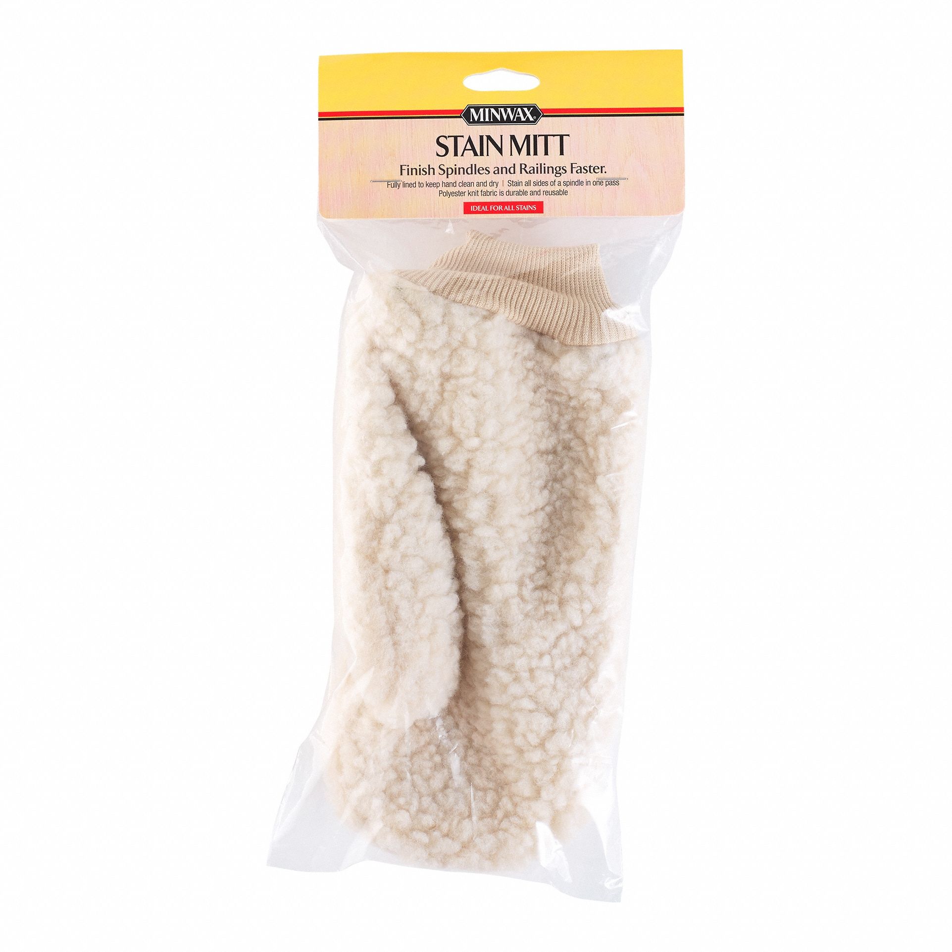 Synthetic Stain Mitt w/Liner