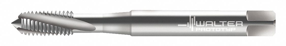 Spiral Flute Tap: M4x0.5 Thread Size, 7.00 mm Thread Lg, 63.00 mm Overall Lg, D3