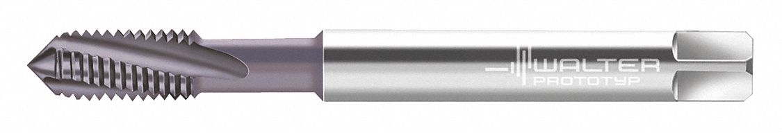 Spiral Flute Tap: M10x1 Thread Size, 20.00 mm Thread Lg, 100.00 mm Overall Lg, 6HX