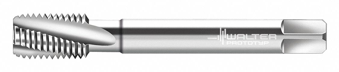 Spiral Flute Tap: M10x1 Thread Size, 14.00 mm Thread Lg, 90.00 mm Overall Lg, 6HX
