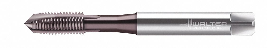 Spiral Point Tap: 5/16"-24 Thread Size, 18.00 mm Thread Lg, 90.00 mm Overall Lg, THL