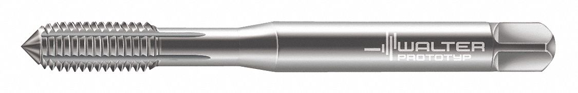 Thread Forming Tap: HSS-E, Bright (Uncoated), M3x0.5 Thread Size, 9.00 mm Thread Lg