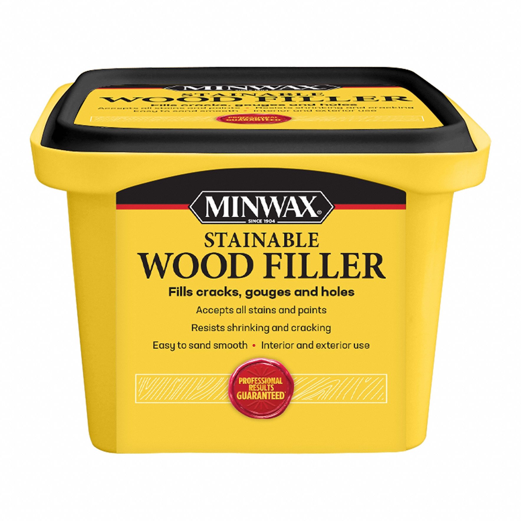 Wood Filler: 16 oz Container Size, Tube, Wood Filler