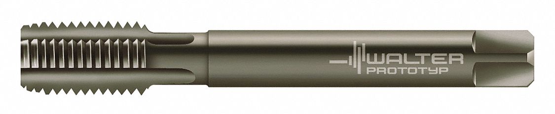 Pipe and Conduit Thread Tap: 1-1/4"-11 Thread Size, 28.00 mm Thread Lg, Black Oxide