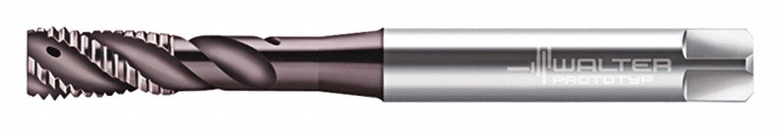 Spiral Flute Tap: M10x1.5 Thread Size, 15.00 mm Thread Lg, 100.00 mm Overall Lg, 6HX