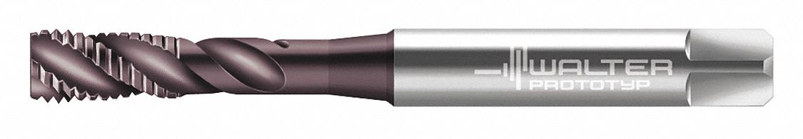 Spiral Flute Tap: M10x1.5 Thread Size, 15.00 mm Thread Lg, 100.00 mm Overall Lg, 6HX