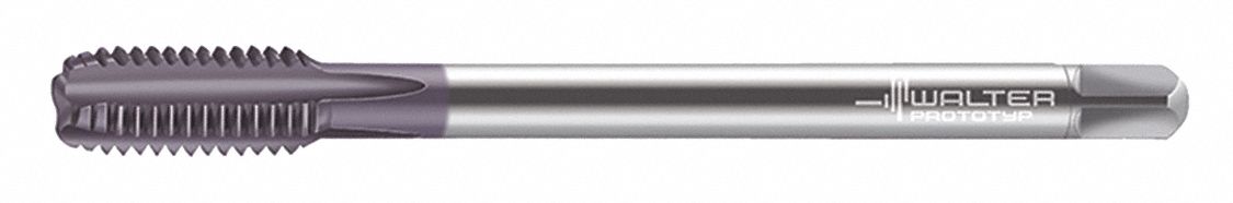Straight Flute Tap: M12x1.75 Thread Size, 23.00 mm Thread Lg, 110.00 mm Overall Lg