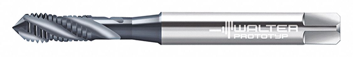 Spiral Flute Tap: M10x1.5 Thread Size, 15.00 mm Thread Lg, 100.00 mm Overall Lg, 6GX