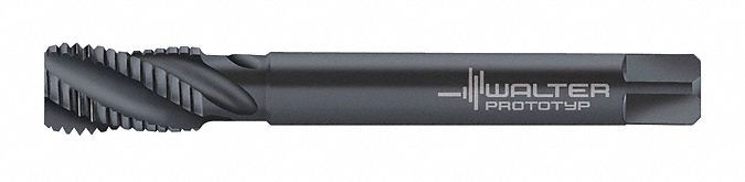 Spiral Flute Tap: 1-1/4"-8 Thread Size, 30.00 mm Thread Lg, 180.00 mm Overall Lg