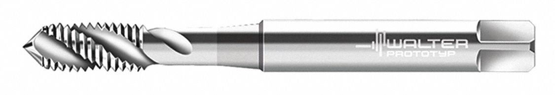 Spiral Flute Tap: M10x1.5 Thread Size, 15.00 mm Thread Lg, 100.00 mm Overall Lg, 6G