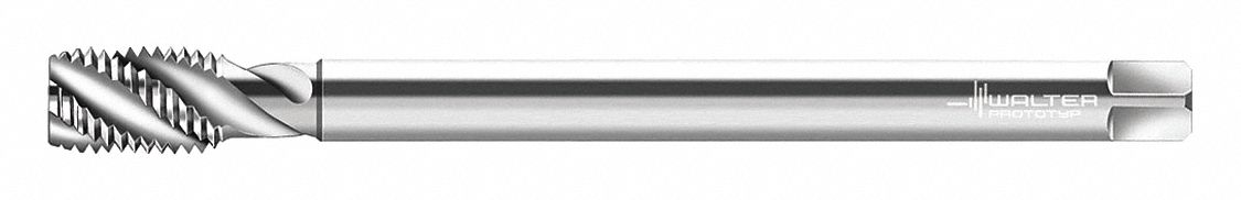 Spiral Flute Tap: M10x1.5 Thread Size, 15.00 mm Thread Lg, 200.00 mm Overall Lg