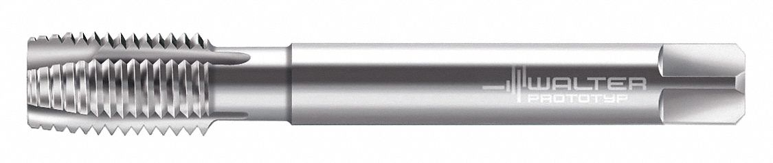 Thread Size 1/4-32 Overall Length 80.00mm High Speed Steel UNEF WALTER PROTOTYP Spiral Flute Tap
