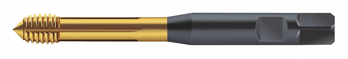 Thread Forming Tap: M10x1 Thread Size, 6.00 mm Thread Lg, 90.00 mm Overall Lg