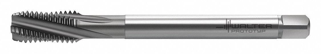 Spiral Flute Tap: M12x1.75 Thread Size, 23.00 mm Thread Lg, 110.00 mm Overall Lg