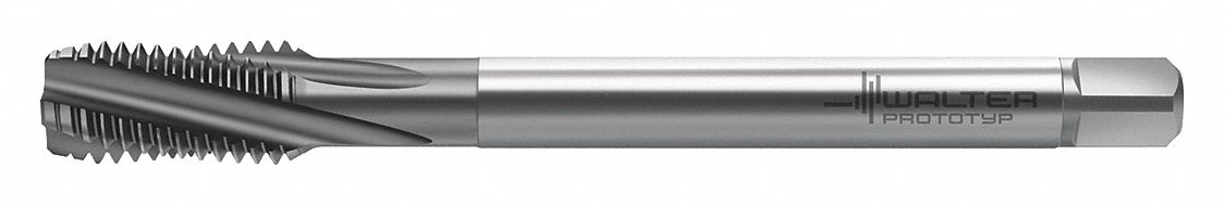 Spiral Flute Tap: M12x1.75 Thread Size, 23.00 mm Thread Lg, 110.00 mm Overall Lg