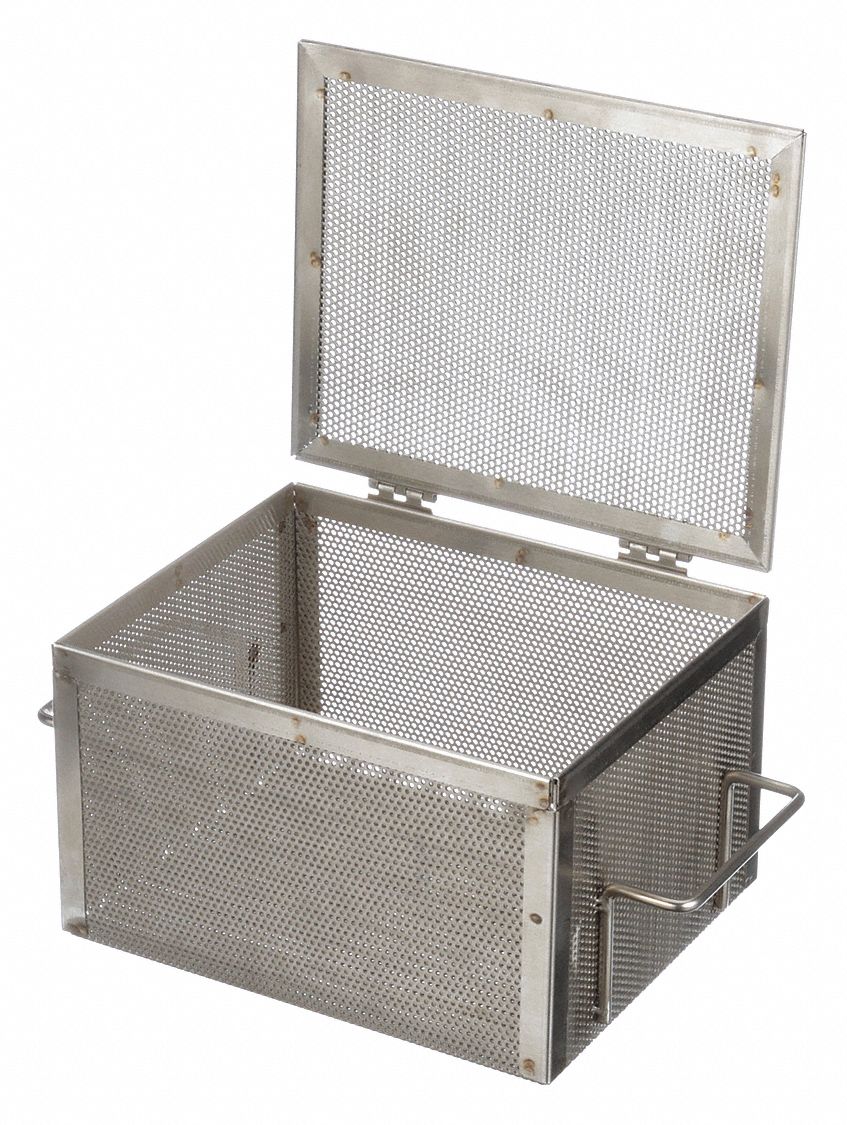 MARLIN STEEL WIRE PRODUCTS Parts Washing Basket, Rectangular, Basket